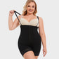 Firm Compression Open Bust Tummy Control Body Shaper for Seamless Sculpting