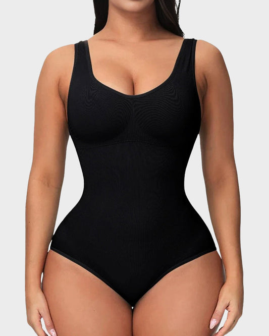 SheCurve Women's Seamless Smoothing Tank Top Bodysuit Shapewear for Daily Wear