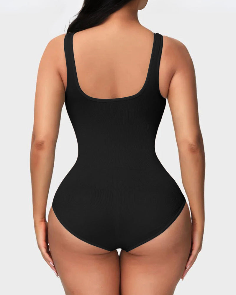 SheCurve Women's Seamless Smoothing Tank Top Bodysuit Shapewear for Daily Wear