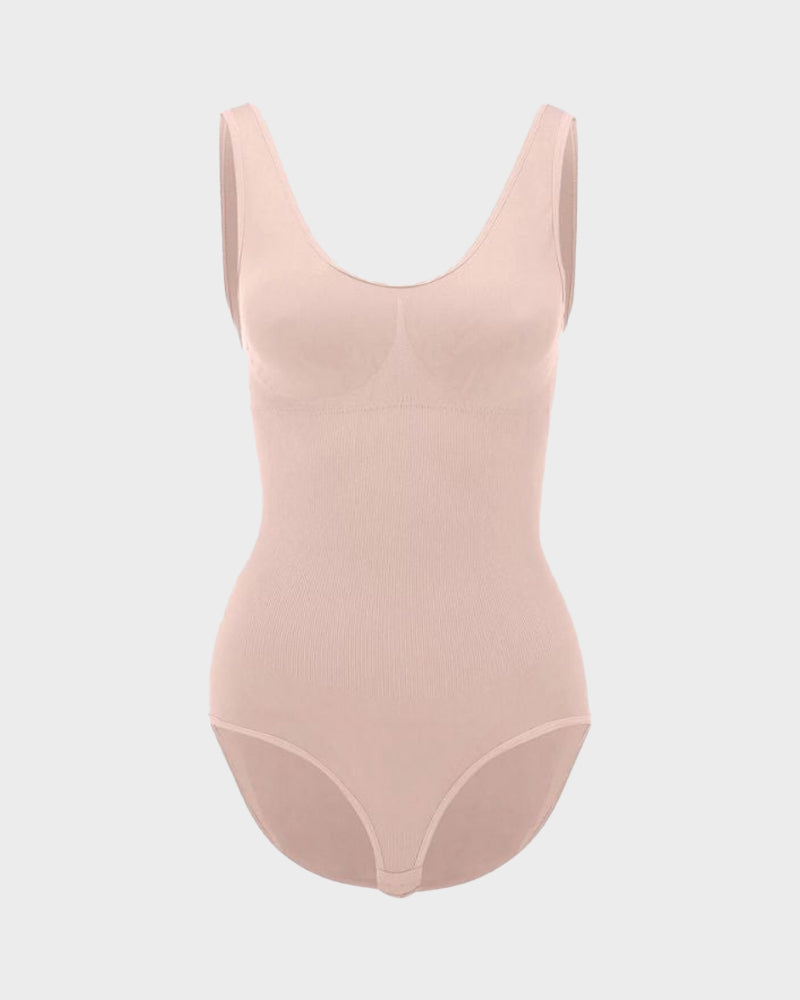 SheCurve Women's Seamless Smoothing Tank Top Bodysuit Shapewear for Daily Wear