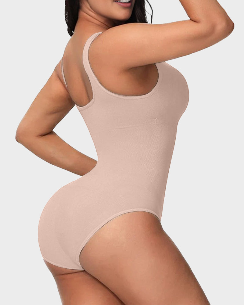 SheCurve Women's Seamless Smoothing Tank Top Bodysuit Shapewear for Daily Wear