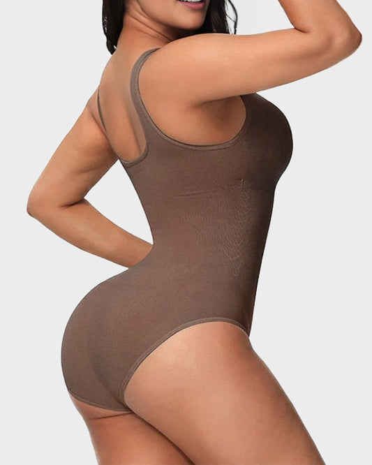 SheCurve Women's Seamless Smoothing Tank Top Bodysuit Shapewear for Daily Wear