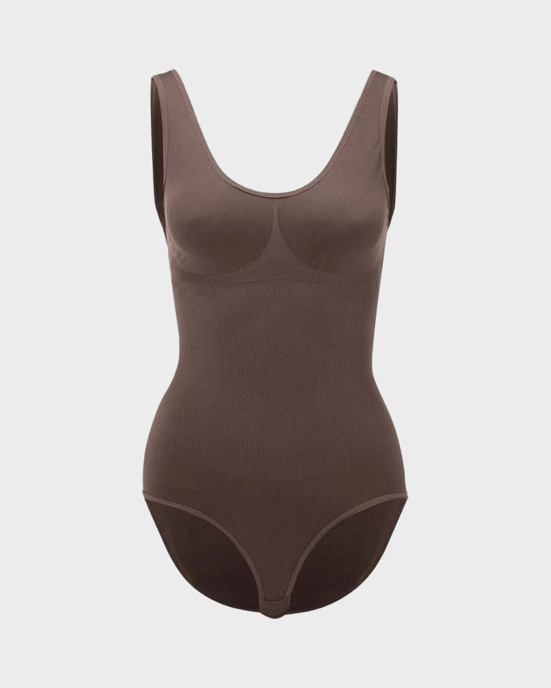 SheCurve Women's Seamless Smoothing Tank Top Bodysuit Shapewear for Daily Wear