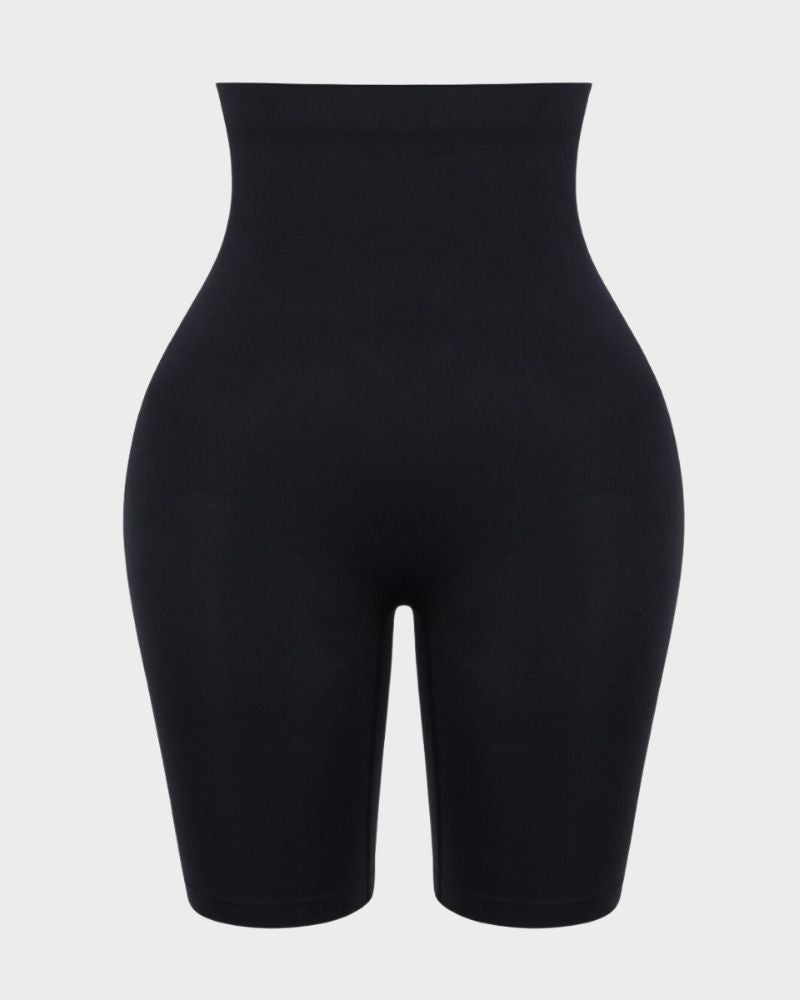 Seamless Butt Lifter Shaping Shorts: Tummy Control & Thigh Slimming Comfort