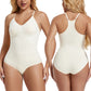 Women's Seamless Tummy Control Racerback Bodysuit Shaper for Comfortable Sculpting