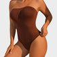 Seamless Strapless Tummy Control Sculpting Bodysuit for Flattering Invisible Comfort