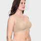 Cooling Wire-Free Antibacterial Minimizer Bra: Seamless Comfort & Gentle Lift