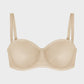 Ultimate Invisible Support Strapless Mesh Underwire Balconette Bra for Women