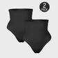 Ultra-Comfort High Waist Tummy Control Seamless Shaping Thong Panty 2-Pack