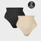 Seamless Mid-Waist Tummy Control Thong Panty 2-Pack for Smooth Shaping