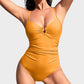Smart Sculpt U-Ring Cut Out Shaping Swimsuit