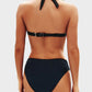 Stylish Vintage Halter Neck Bikini Swimsuit Set - Comfortable Two-Piece Beachwear