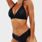 Vintage Halter Neck Bikini Swimsuit Set