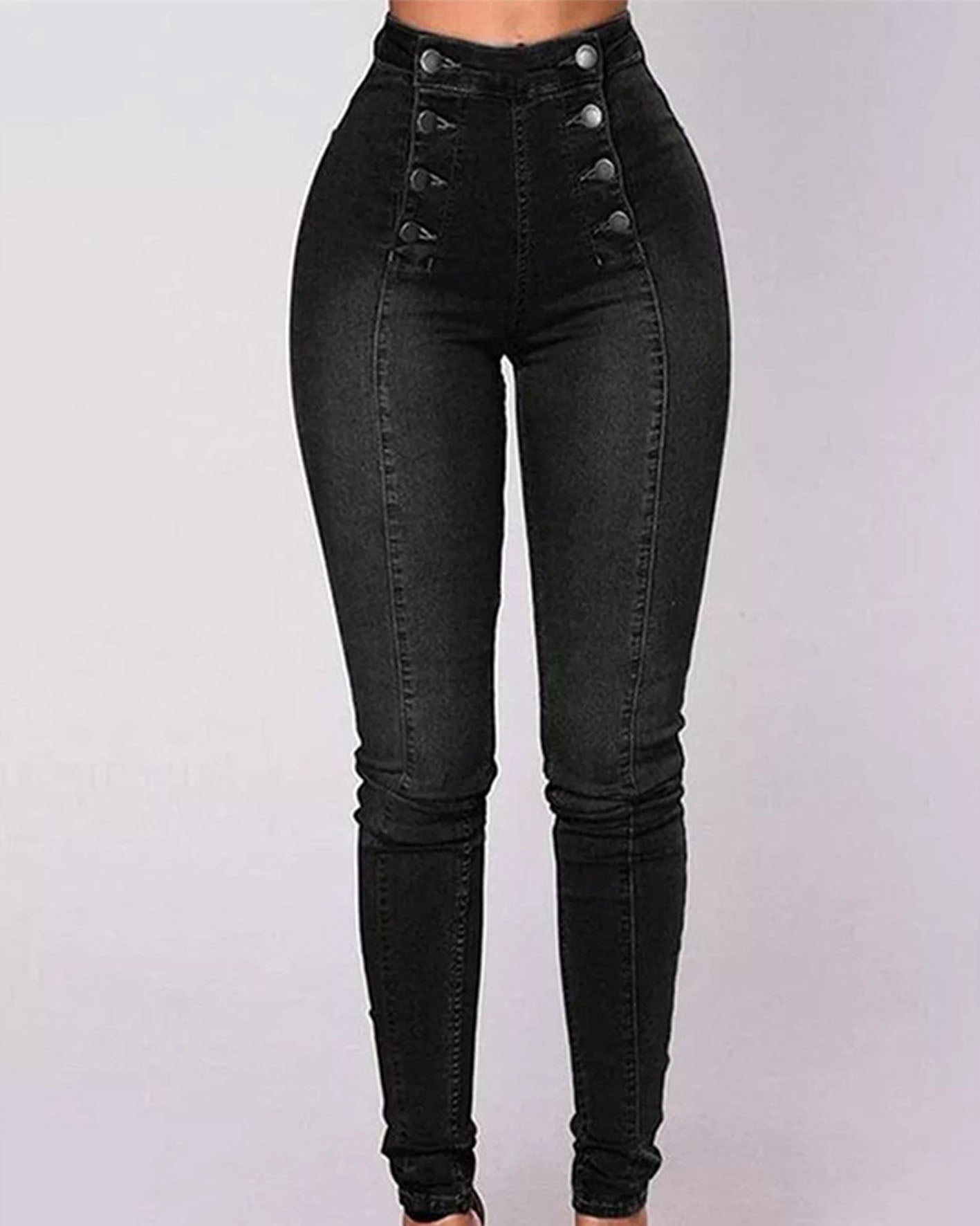 SheCurve High-Waisted Stretch Jeans: Butt-Lifting, Shaping, Ultra Soft, Breathable Comfort
