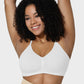 SheCurve Women's Full Coverage Wireless Sculpt Bra: Non-Padded, Seamless Comfort